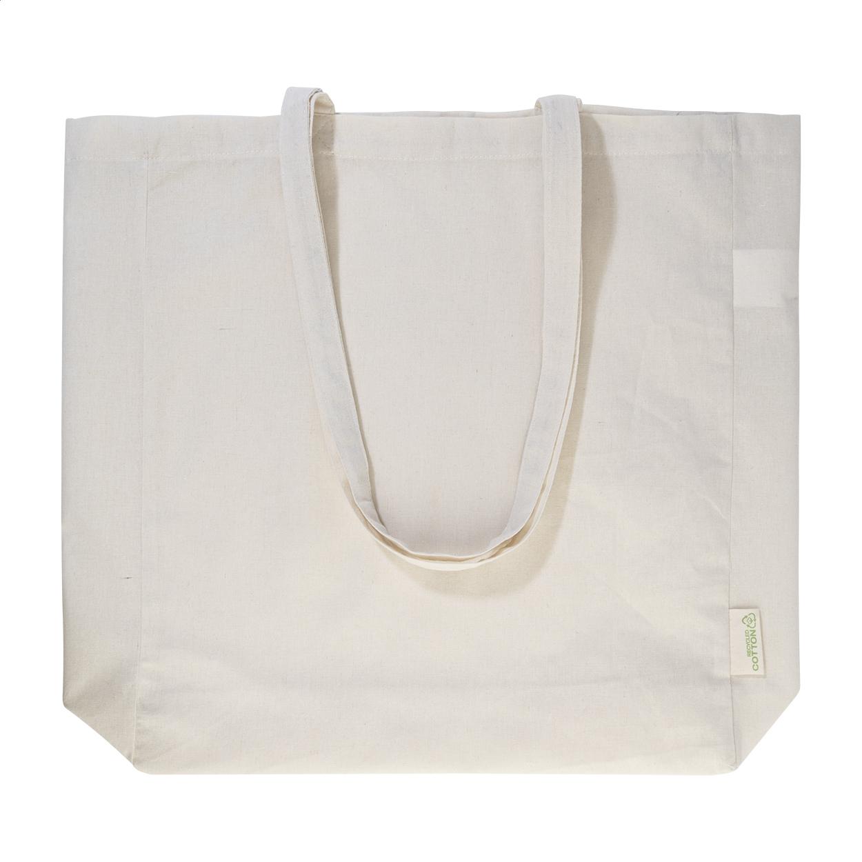 Sacoșă de cumpărături din bumbac reciclat Guspex natural