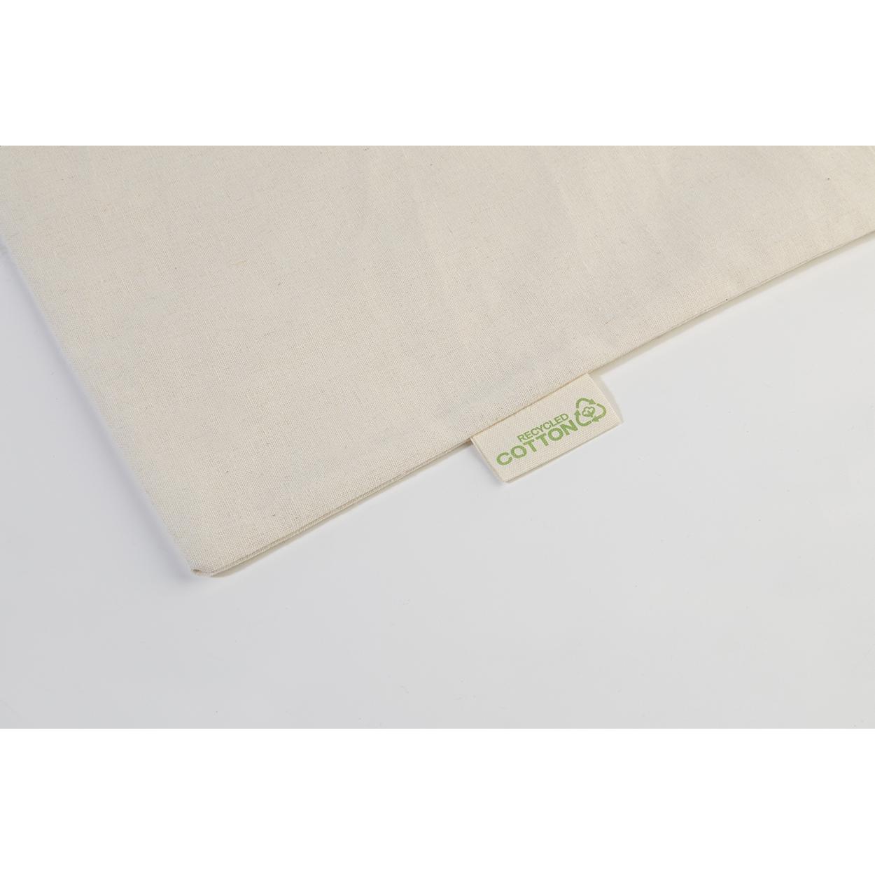 Sacoșă de cumpărături din bumbac reciclat Totepex natural