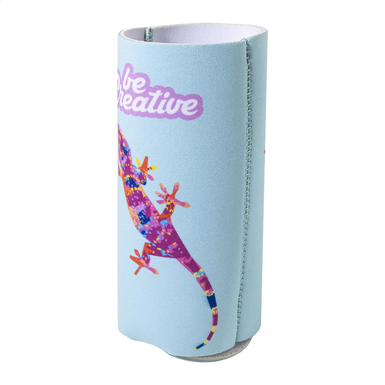 Suport termoizolant din RPET, model XL PrintCan XL Alb