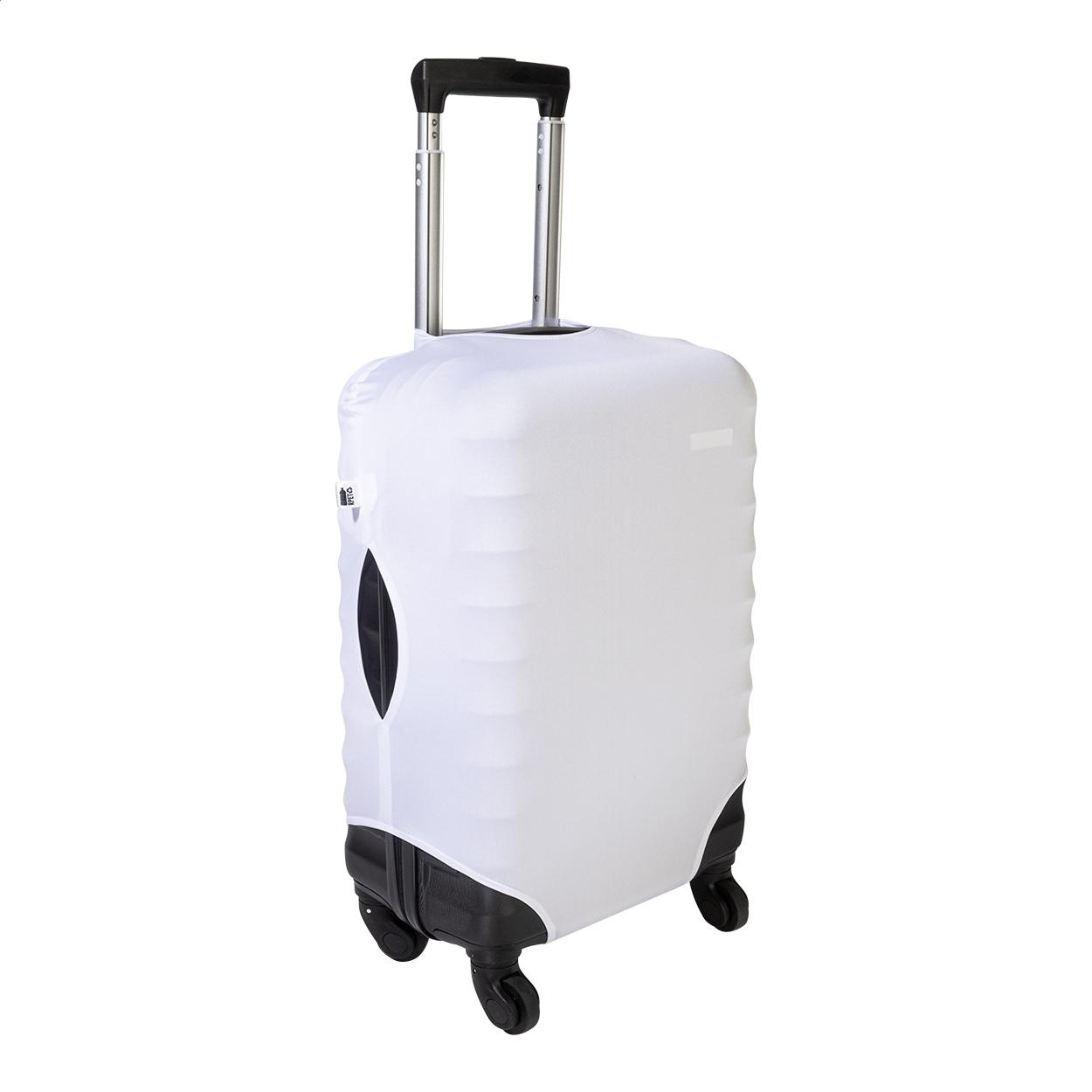 Husă personalizată pentru bagaje, RPET BagSave S Alb