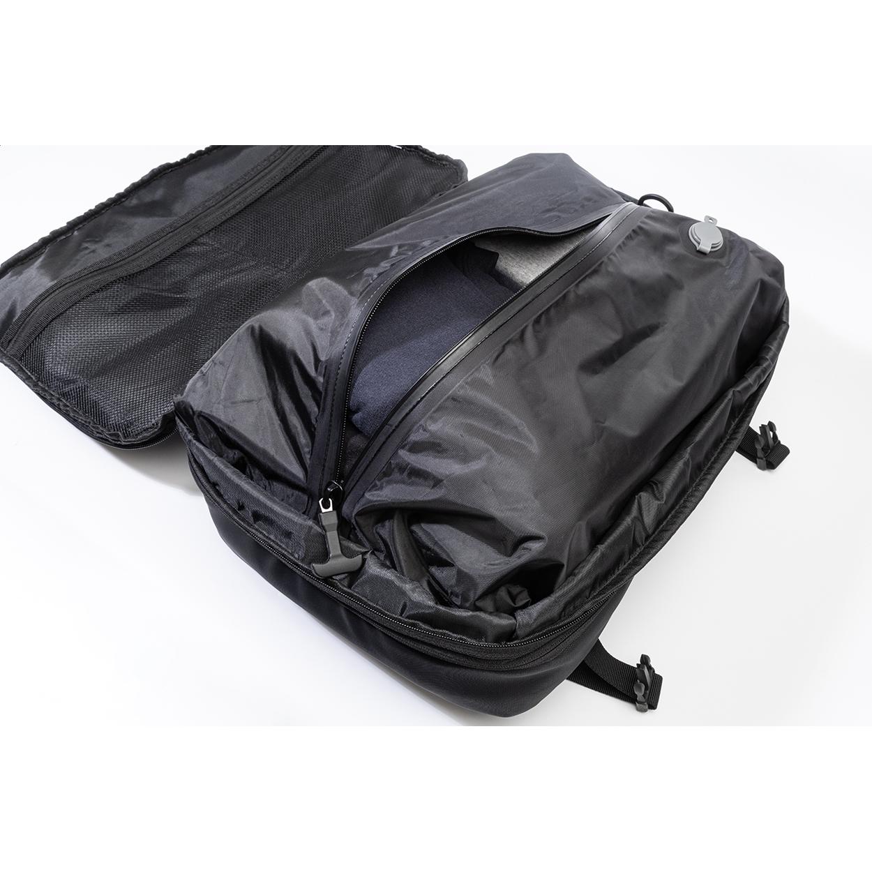 Rucsac de compresie cu vid AeroBack Negru