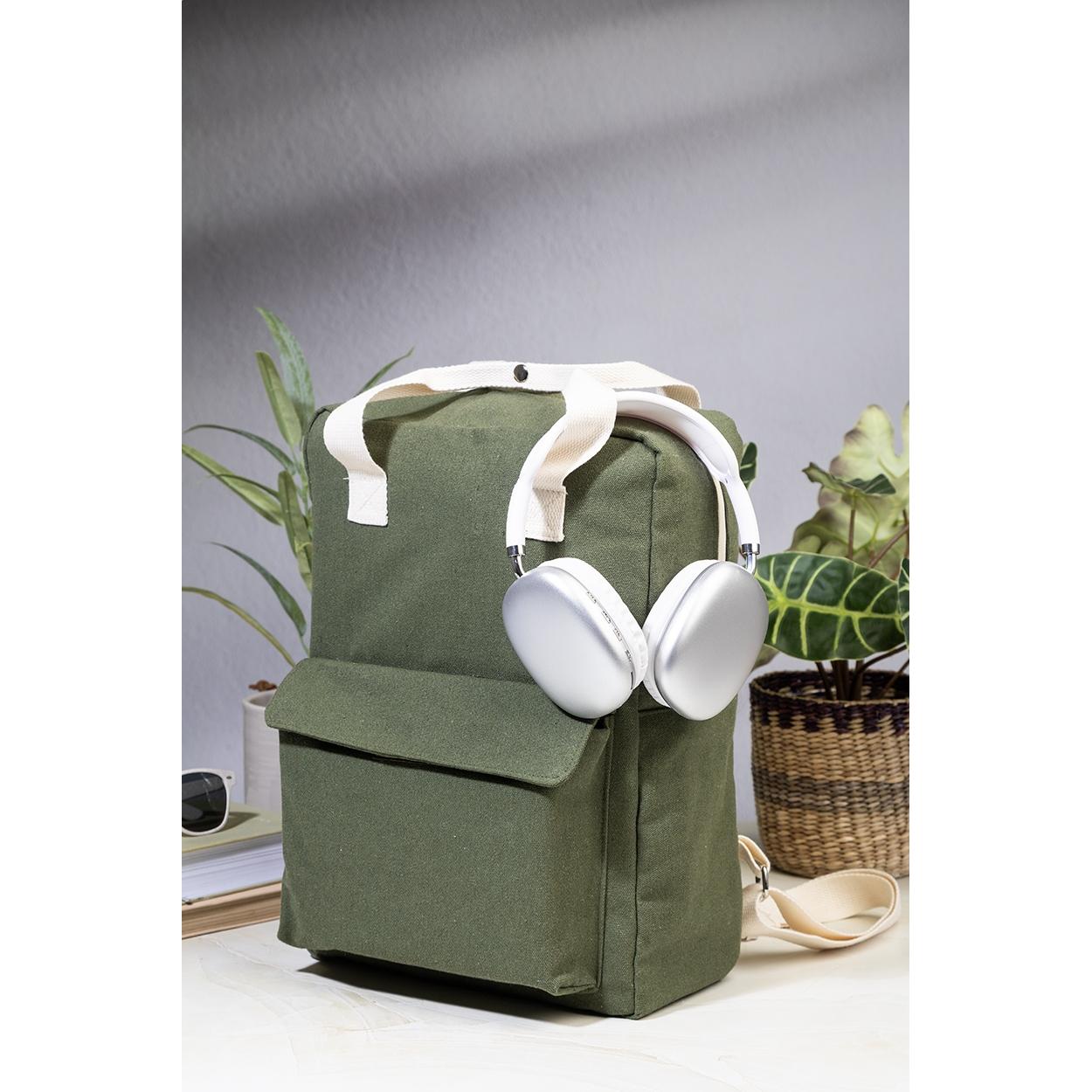 Rucsac din pânză reciclată Rekan Back Verde