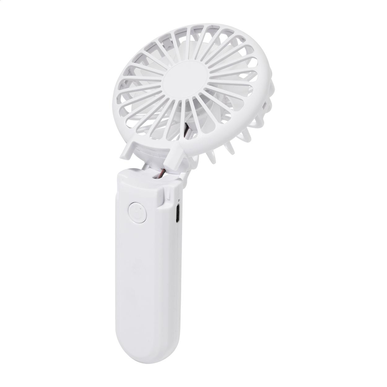 Ventilator de mână reîncărcabil, RABS Chilly Alb