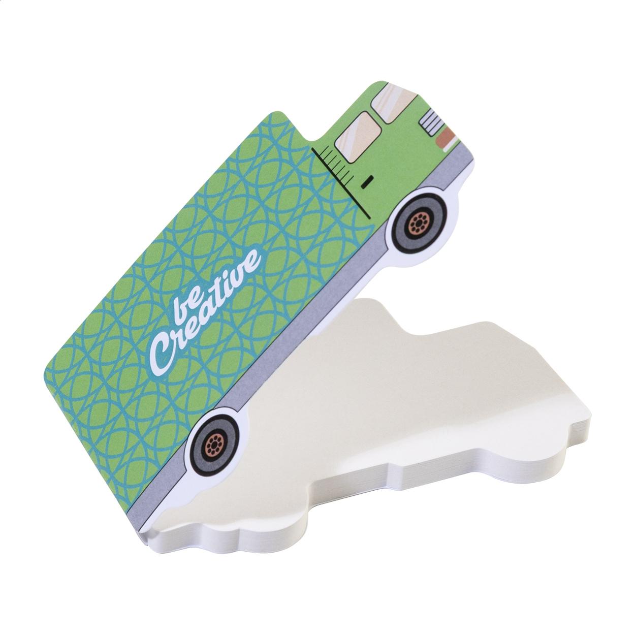 Notes cu file autoadezive personalizate CreaStick Truck