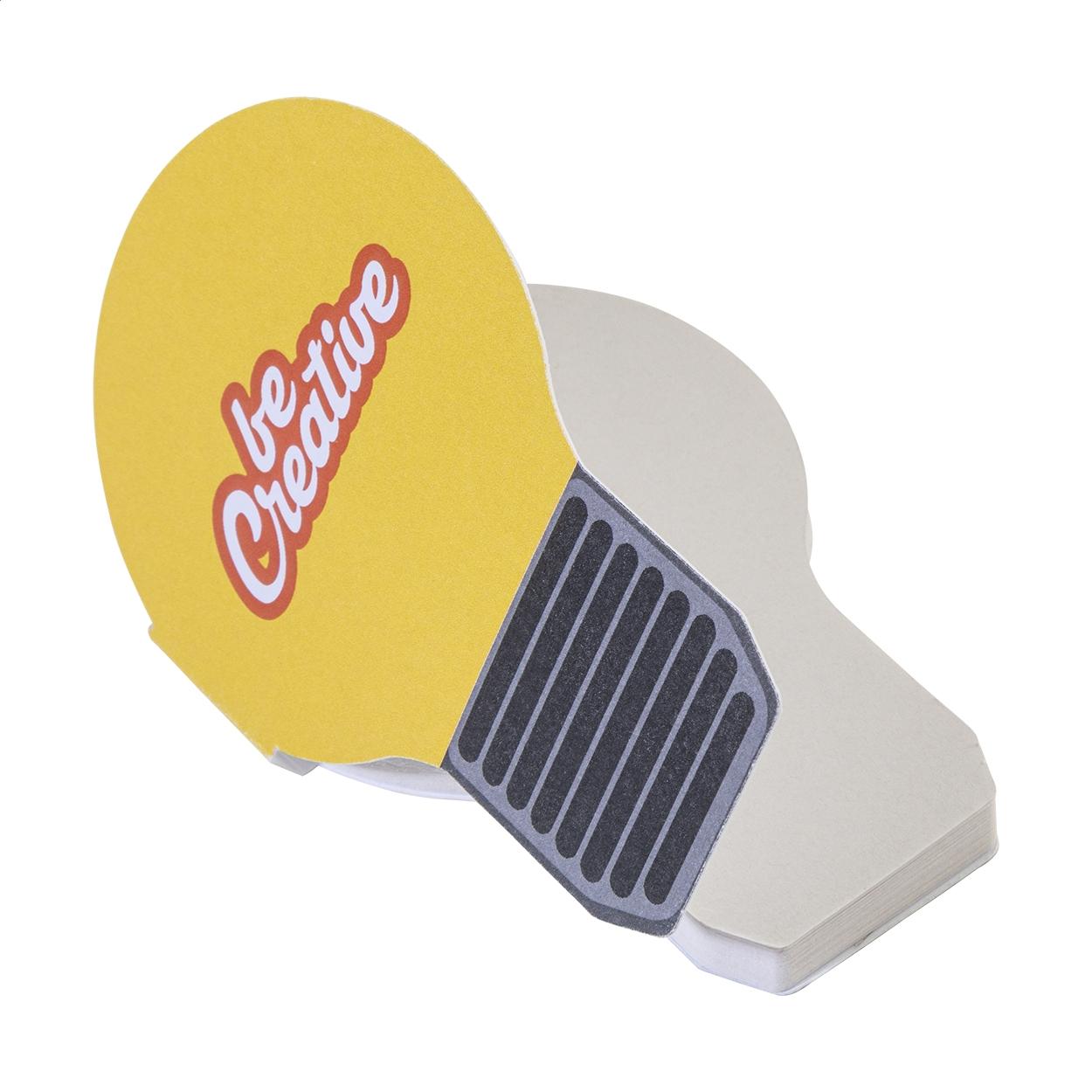 Notes cu file autoadezive personalizate CreaStick Bulb
