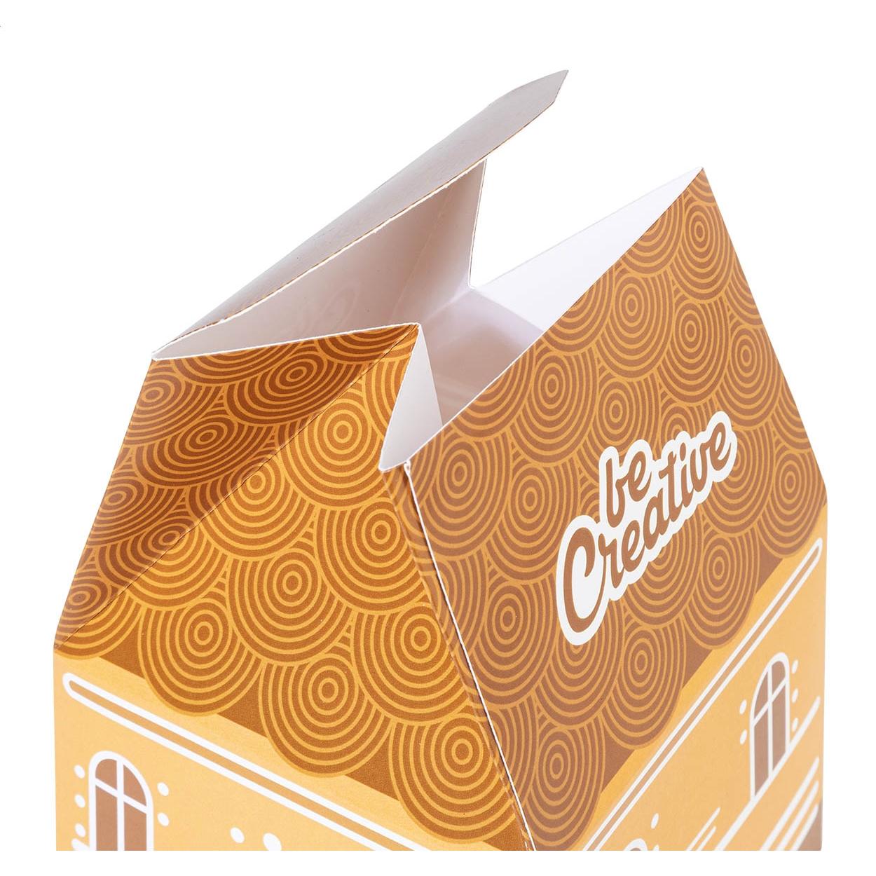Cutie cadou în formă de casă CreaBox Hut Alb