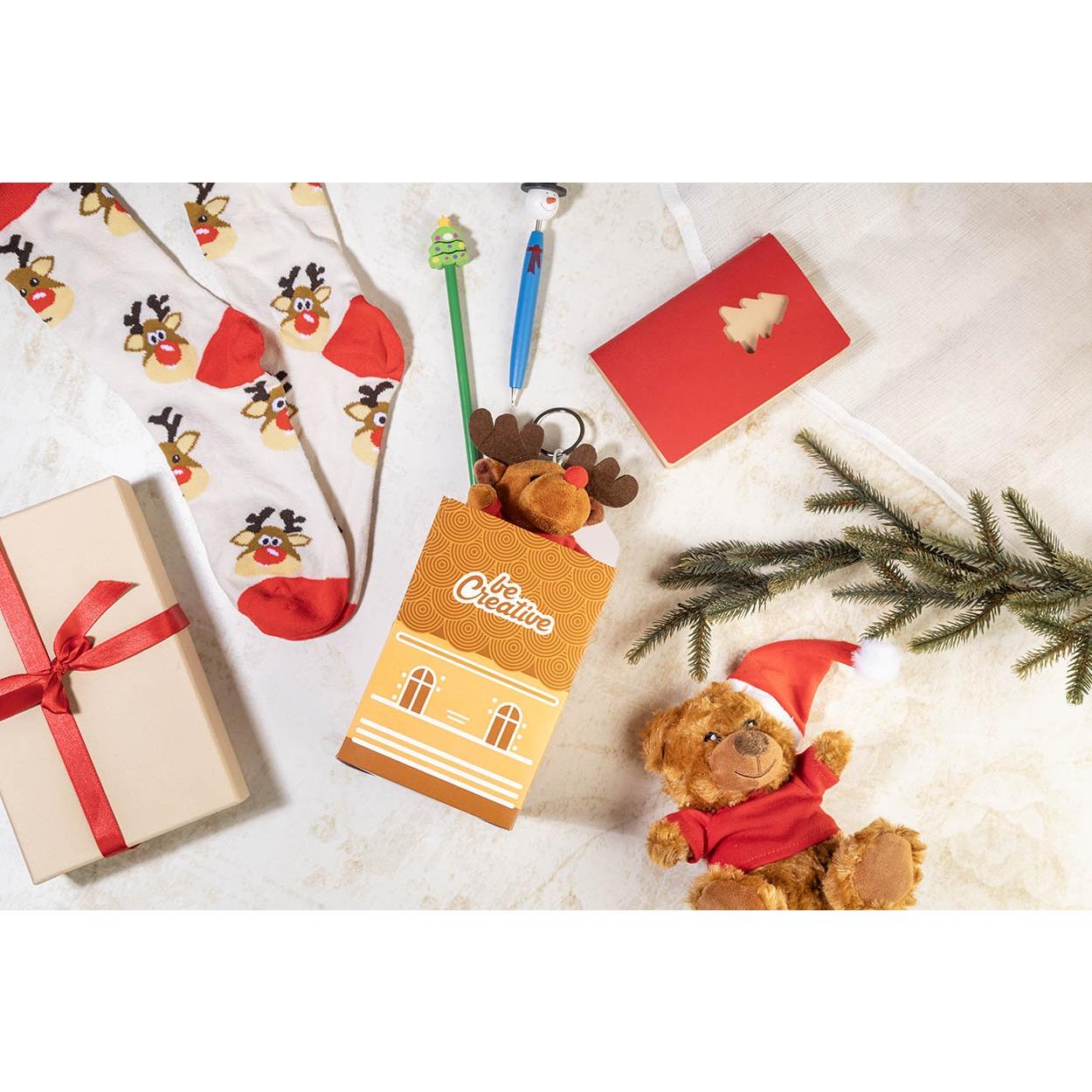 Cutie cadou în formă de casă CreaBox Hut Alb