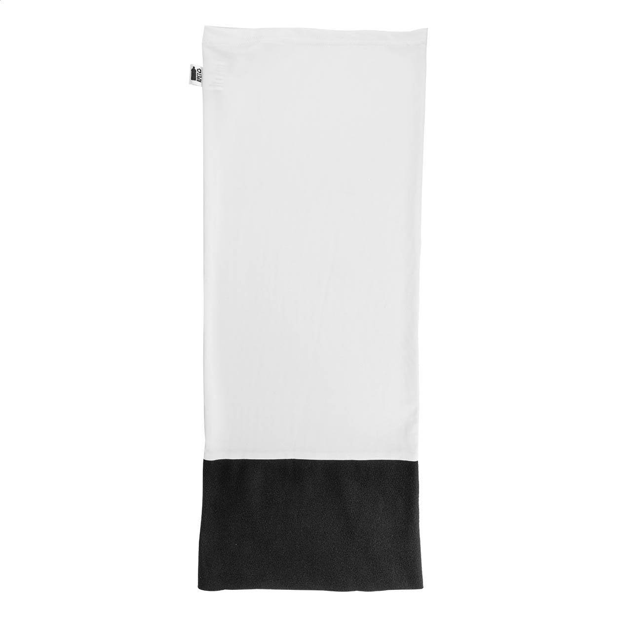 Eșarfă multifuncțională personalizată din RPET CreaScarf Winter Negru