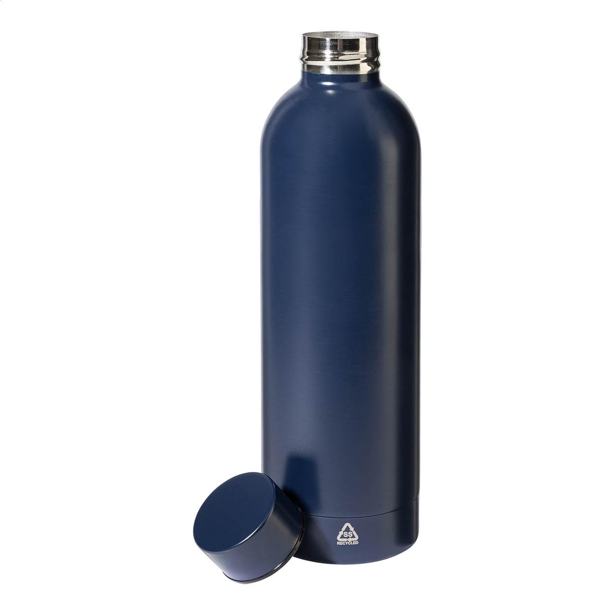 Sticlă XL din oțel inoxidabil reciclat Pumono XL albastru închis