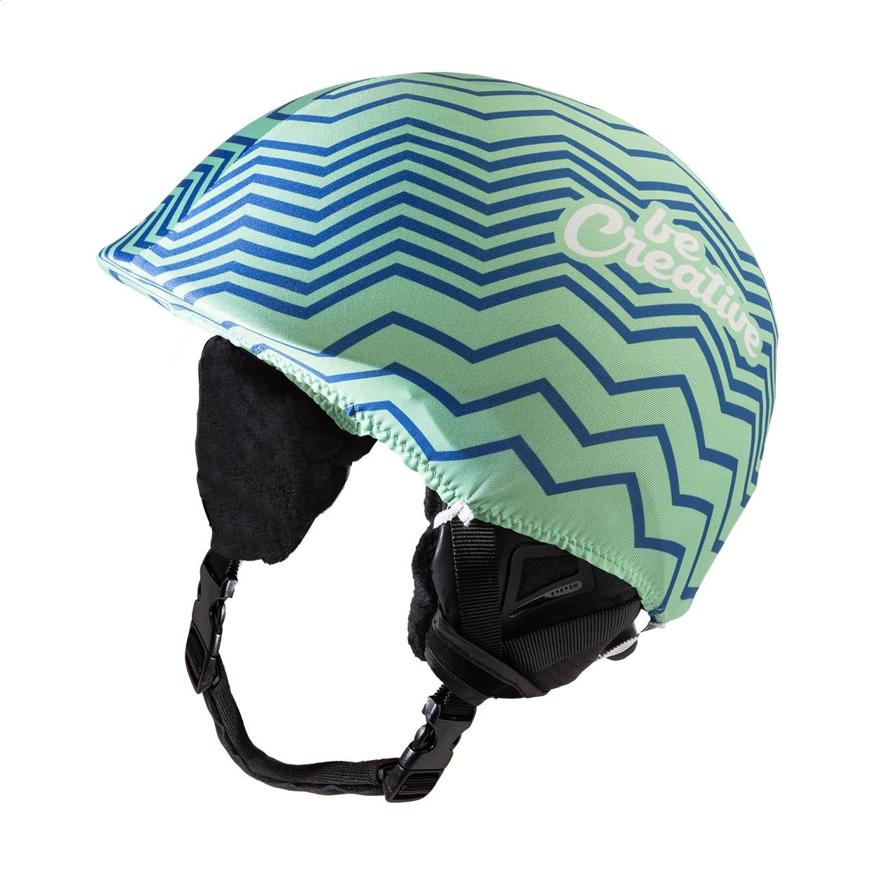 Husă personalizată pentru cască de schi CreaHelm Slope Alb