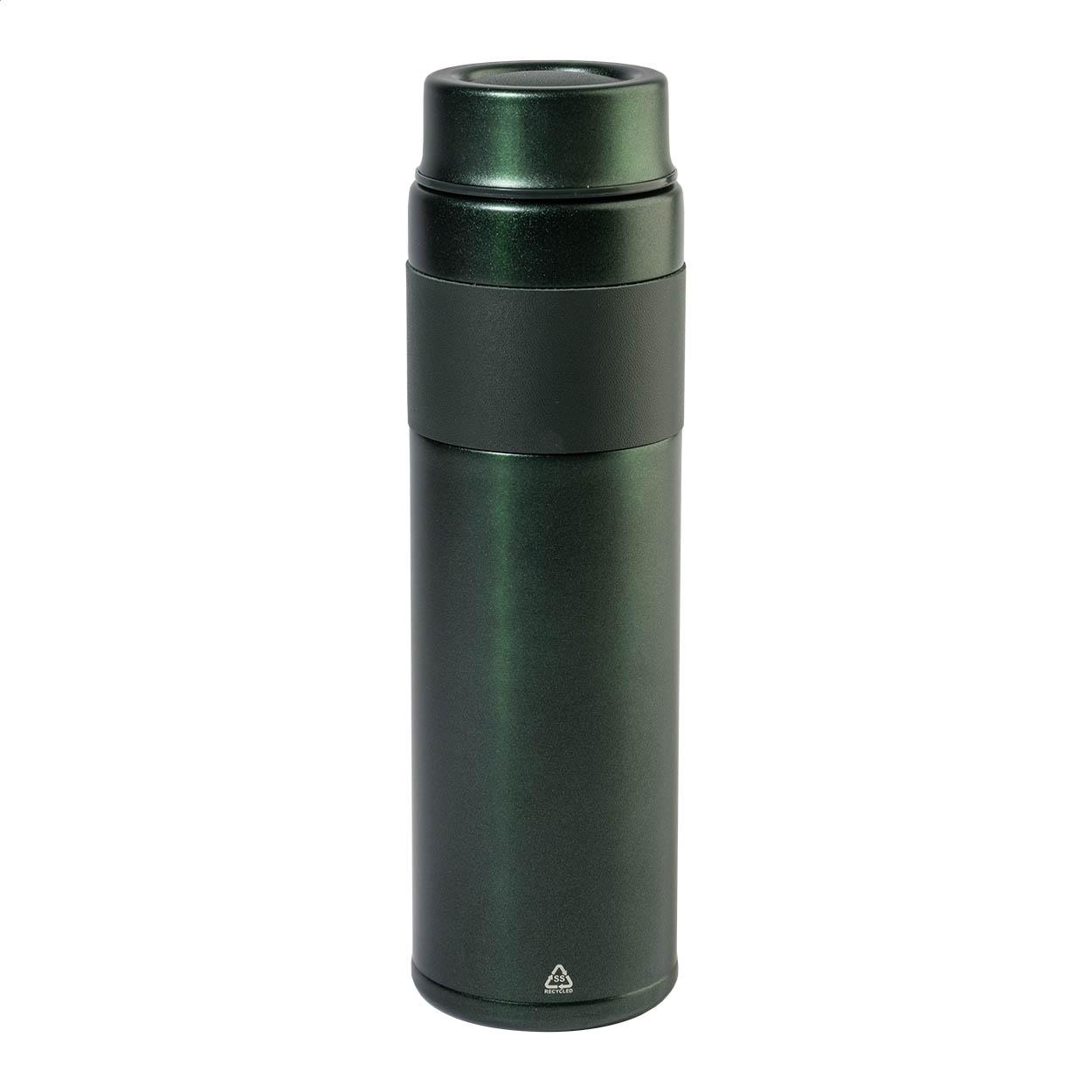 Termos din oțel inoxidabil reciclat Lugula Verde