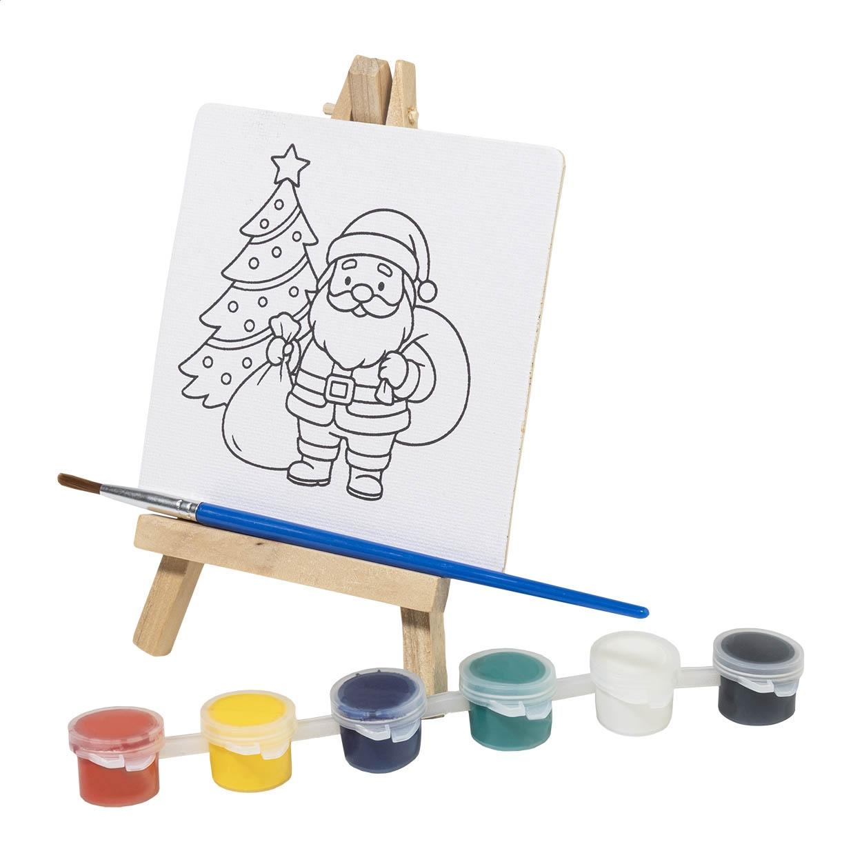 Set de pictură cu tematică de Crăciun Malajul natural multicolor