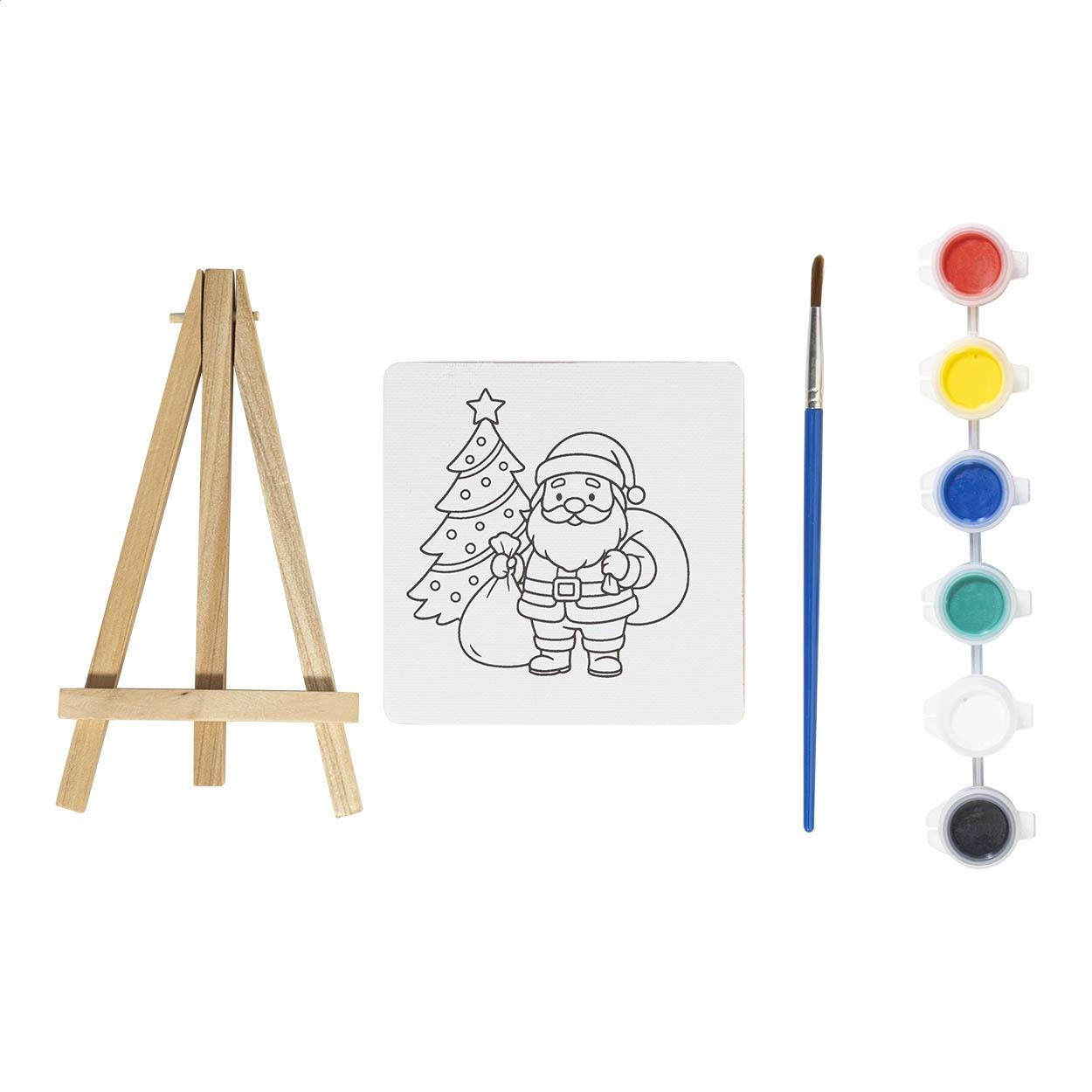 Set de pictură cu tematică de Crăciun Malajul natural multicolor