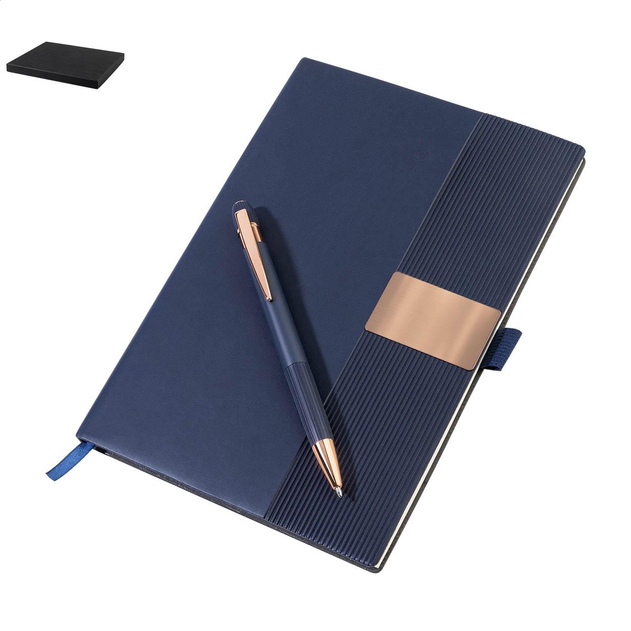 Set cu carnet și pix Rozzet Albastru