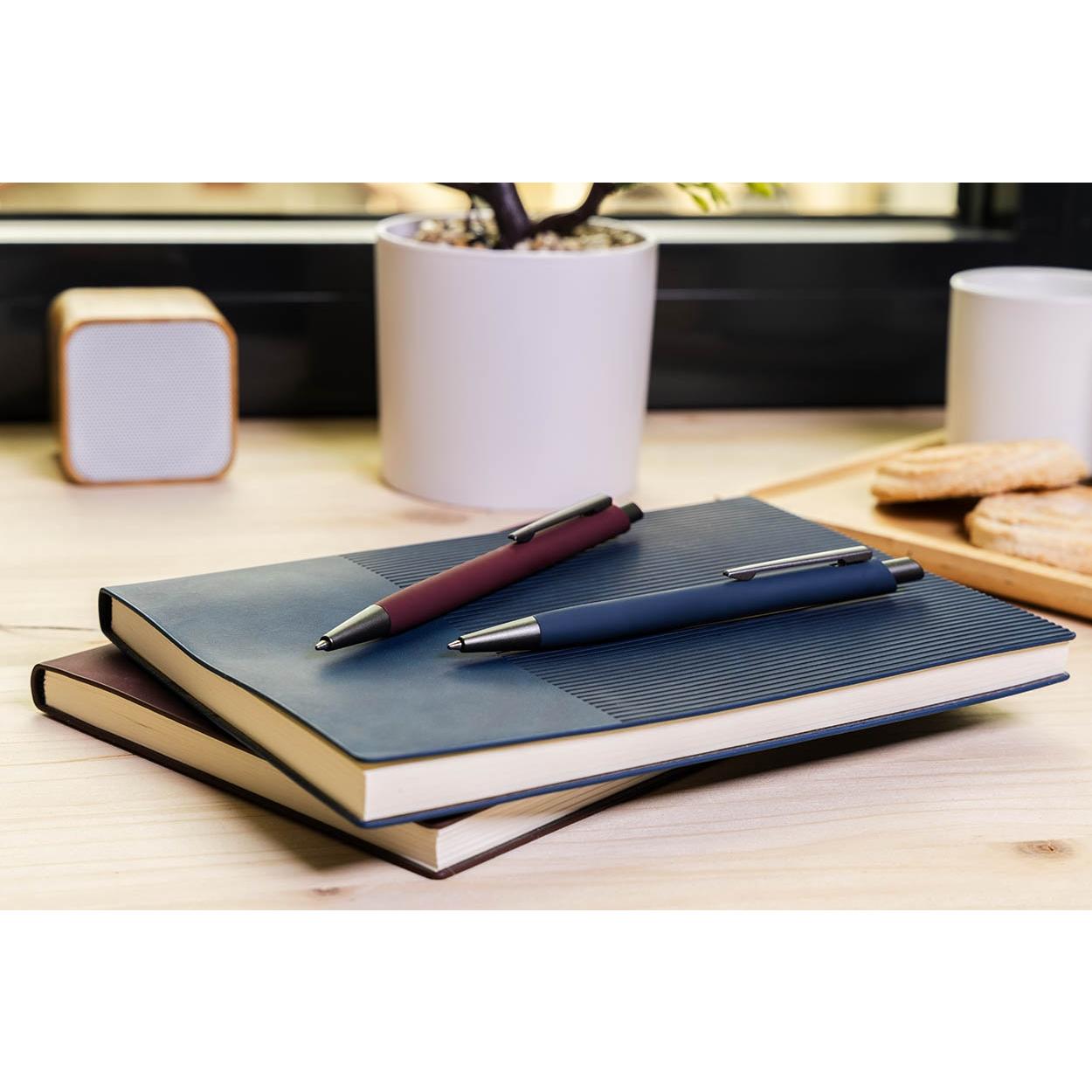 Set cu carnet și pix Strium burgundy