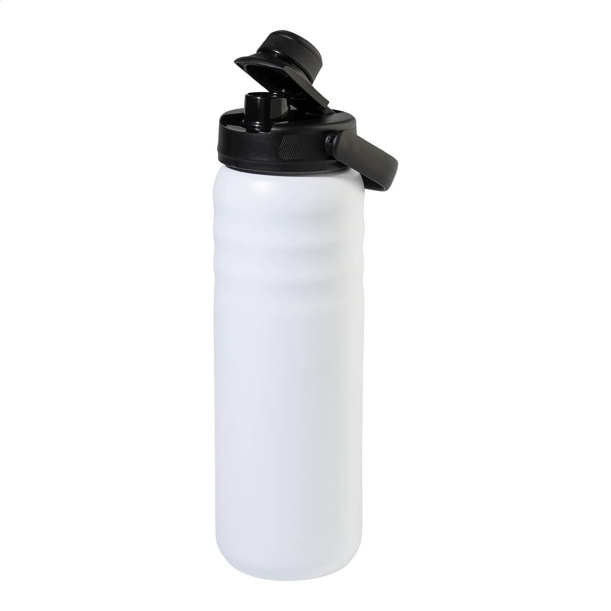 Termos din oțel inoxidabil reciclat Chamlang Alb