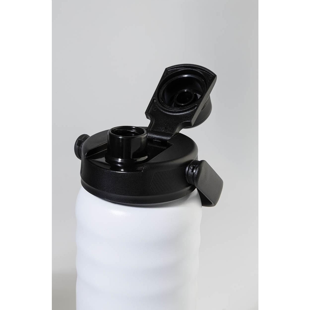 Termos din oțel inoxidabil reciclat Chamlang Alb