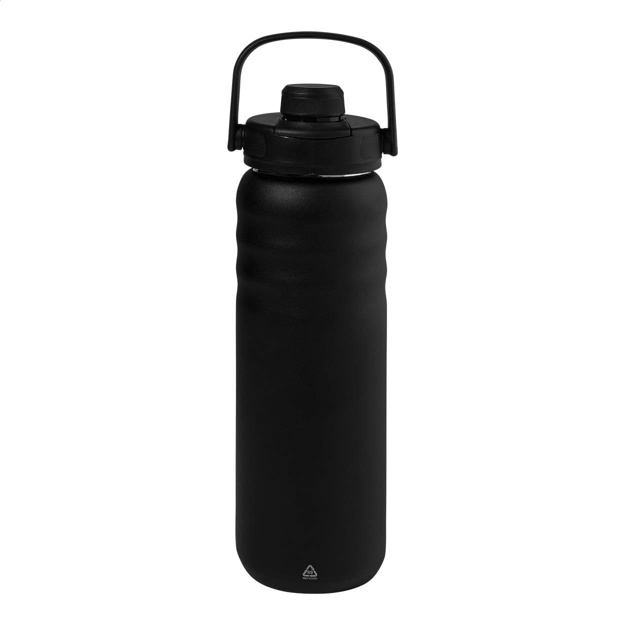 Termos din oțel inoxidabil reciclat Chamlang Negru