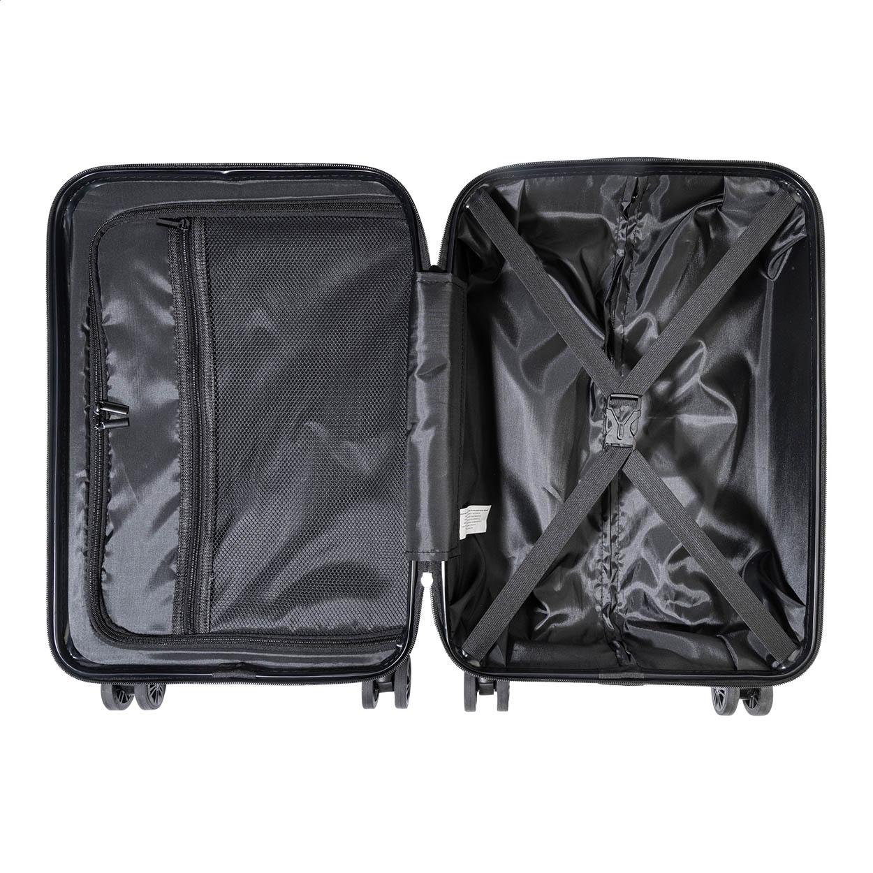 Troler de mână din ABS reciclat MeetMile Negru
