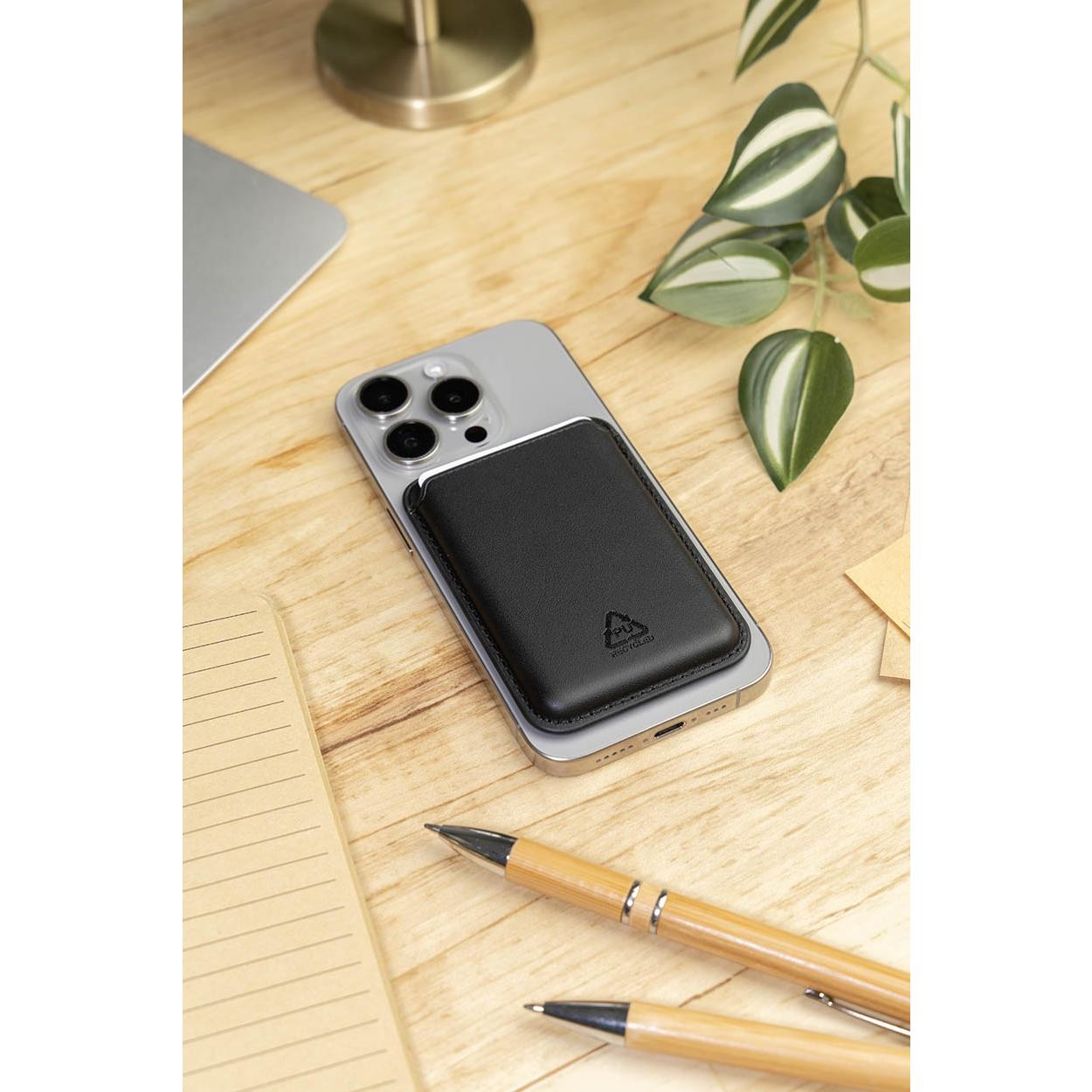 Portcard magnetic RPU pentru carduri de credit Snaplet Negru