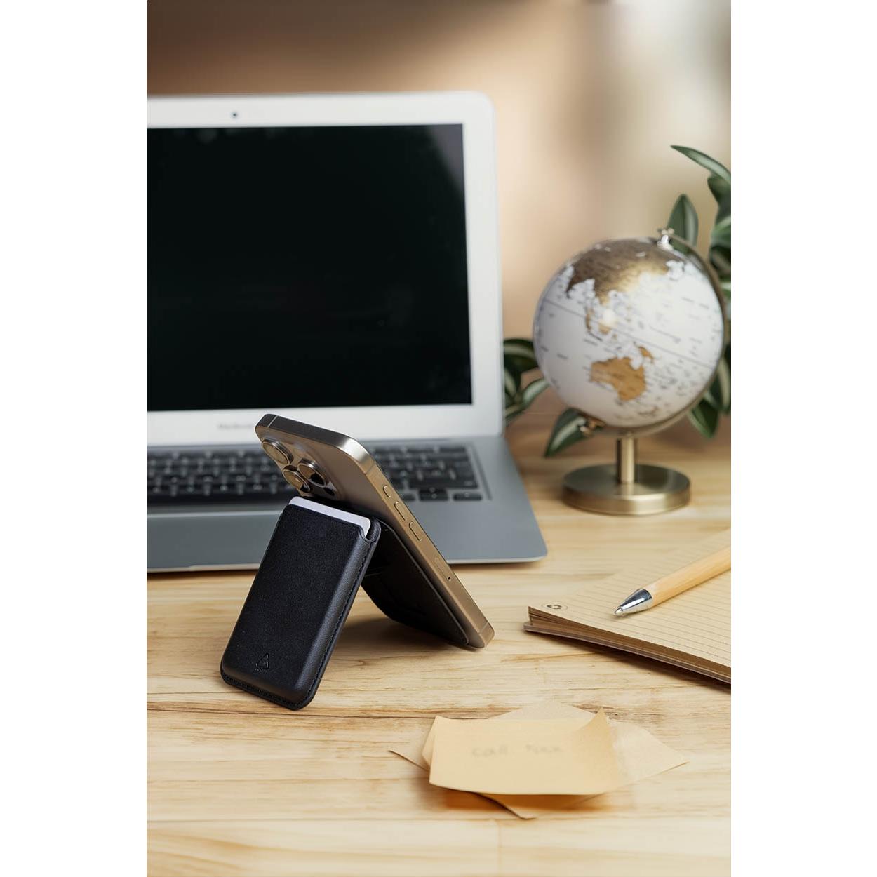 Portcard magnetic RPU pentru carduri de credit Snaplet Plus Negru