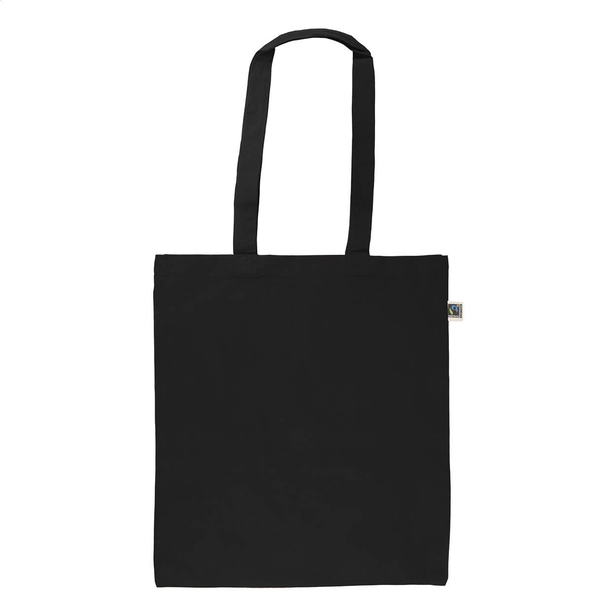 Sacoșă de cumpărături Fairtrade Fershop Hue Negru