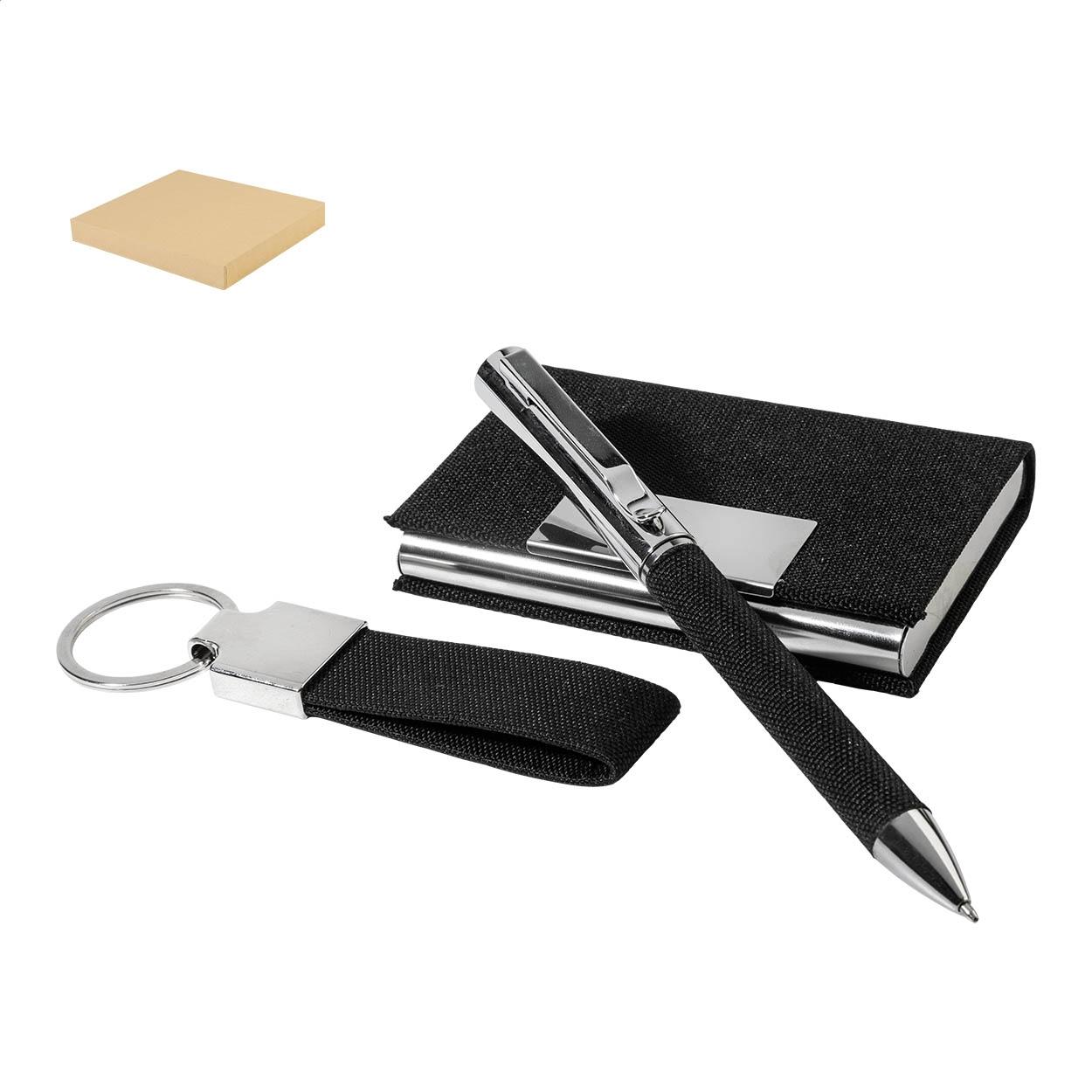 Set business Negotus Argintiu