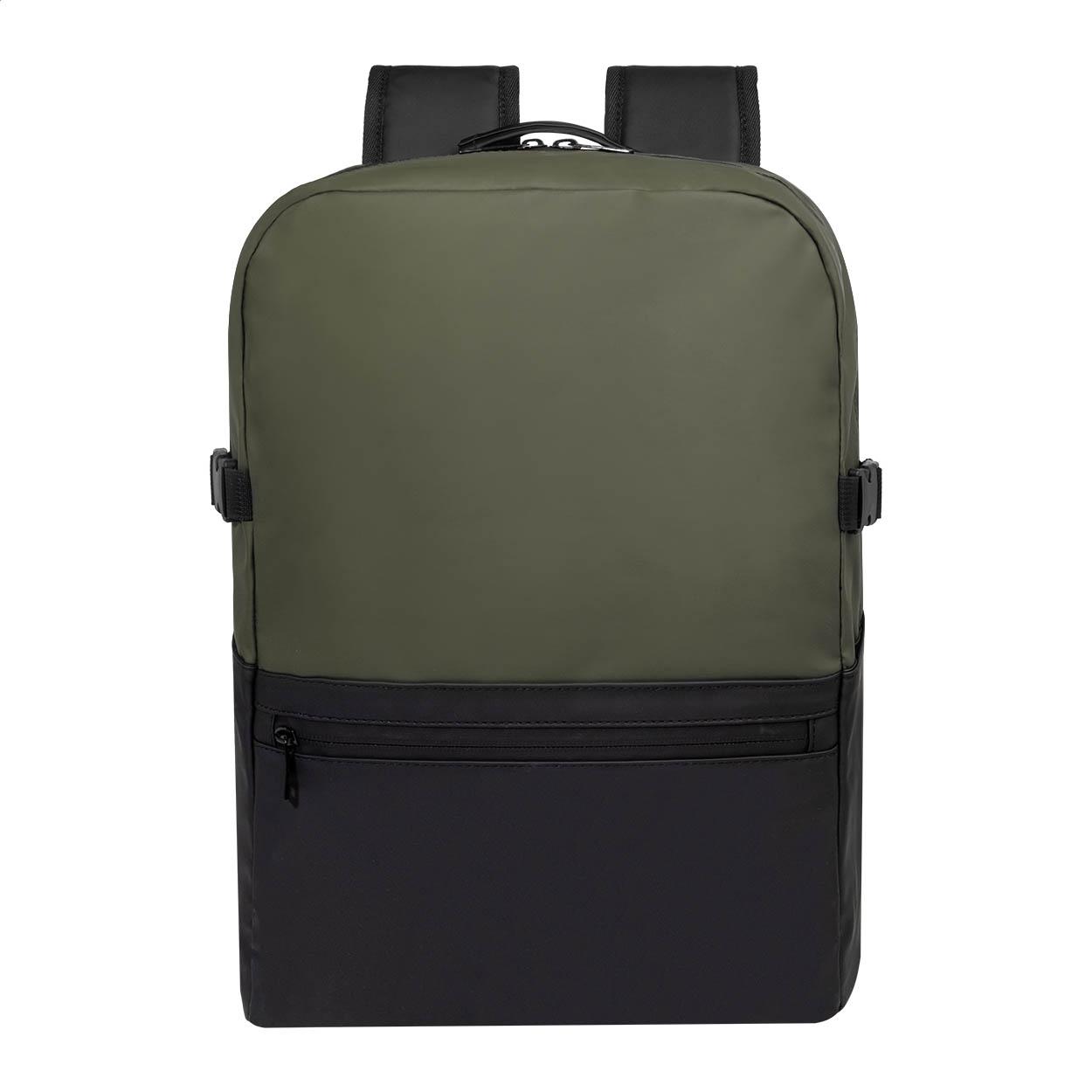 Rucsac din PU reciclat Boulton Verde