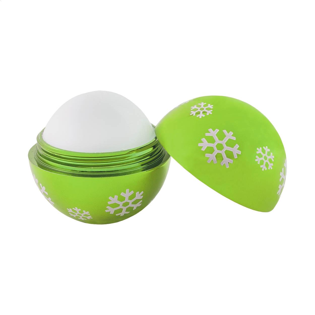 Balsam de buze cu motiv de Crăciun Lapplox Verde