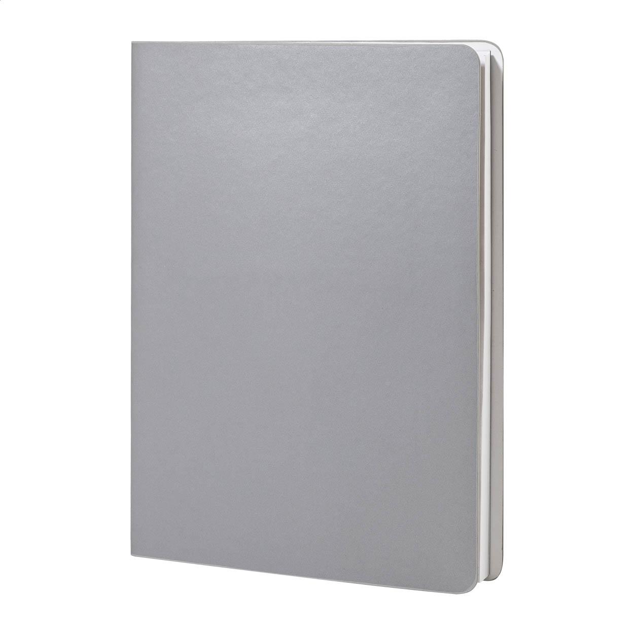 Carnet din PU reciclat Krappuk Argintiu