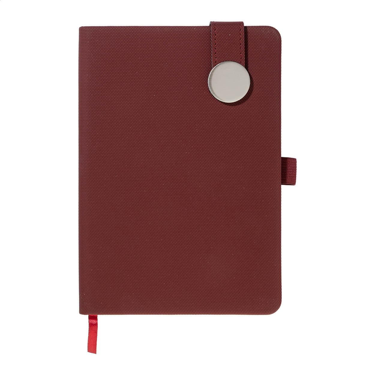 Carnet din PU reciclat Clappuk burgundy