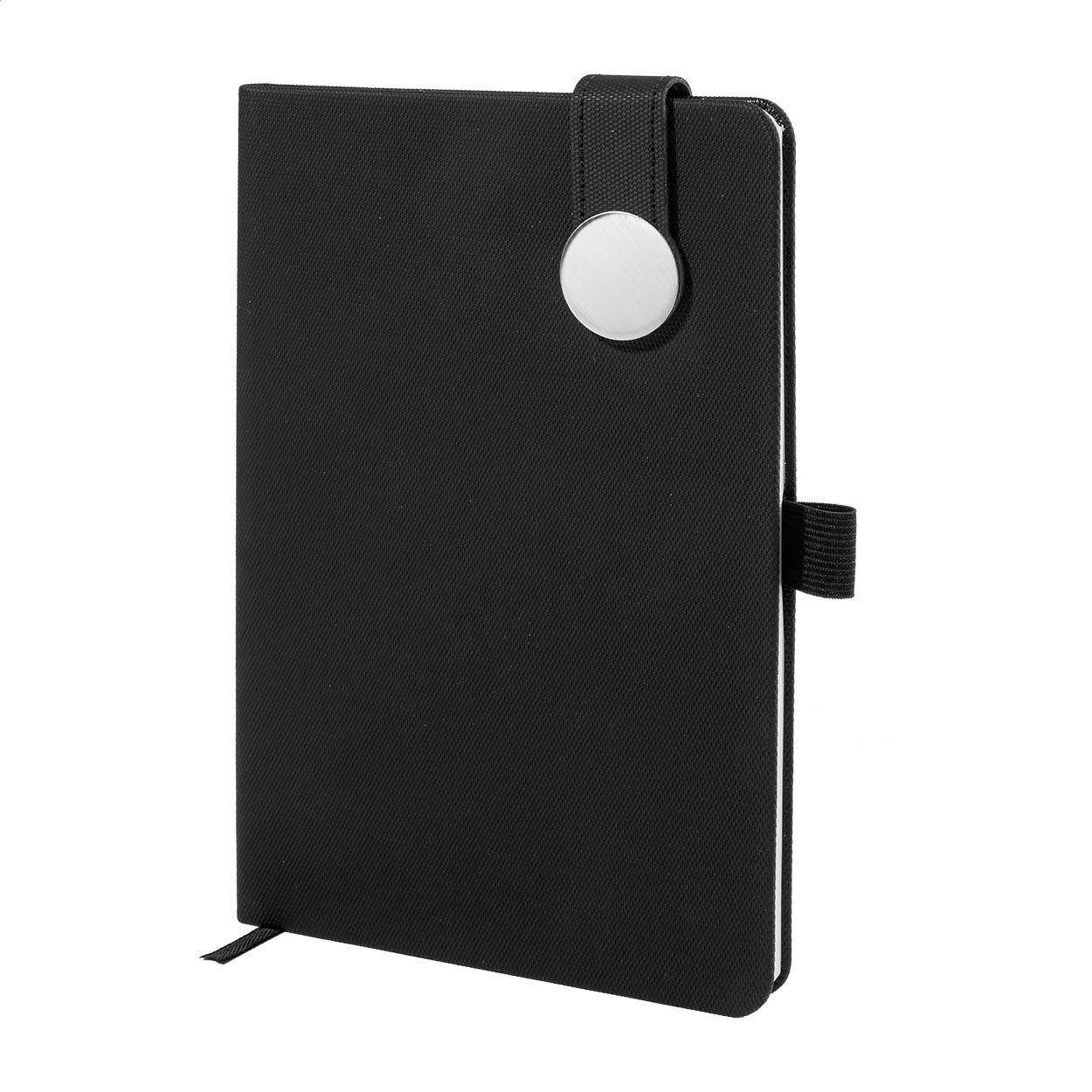 Carnet din PU reciclat Clappuk Negru