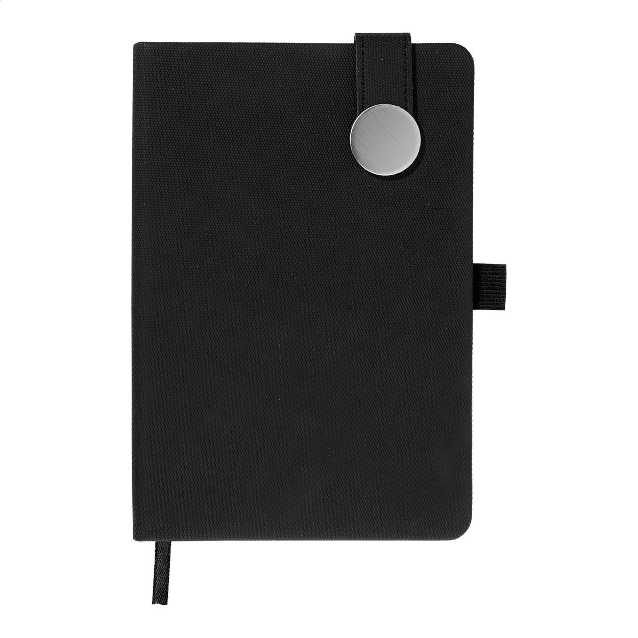Carnet din PU reciclat Clappuk Negru