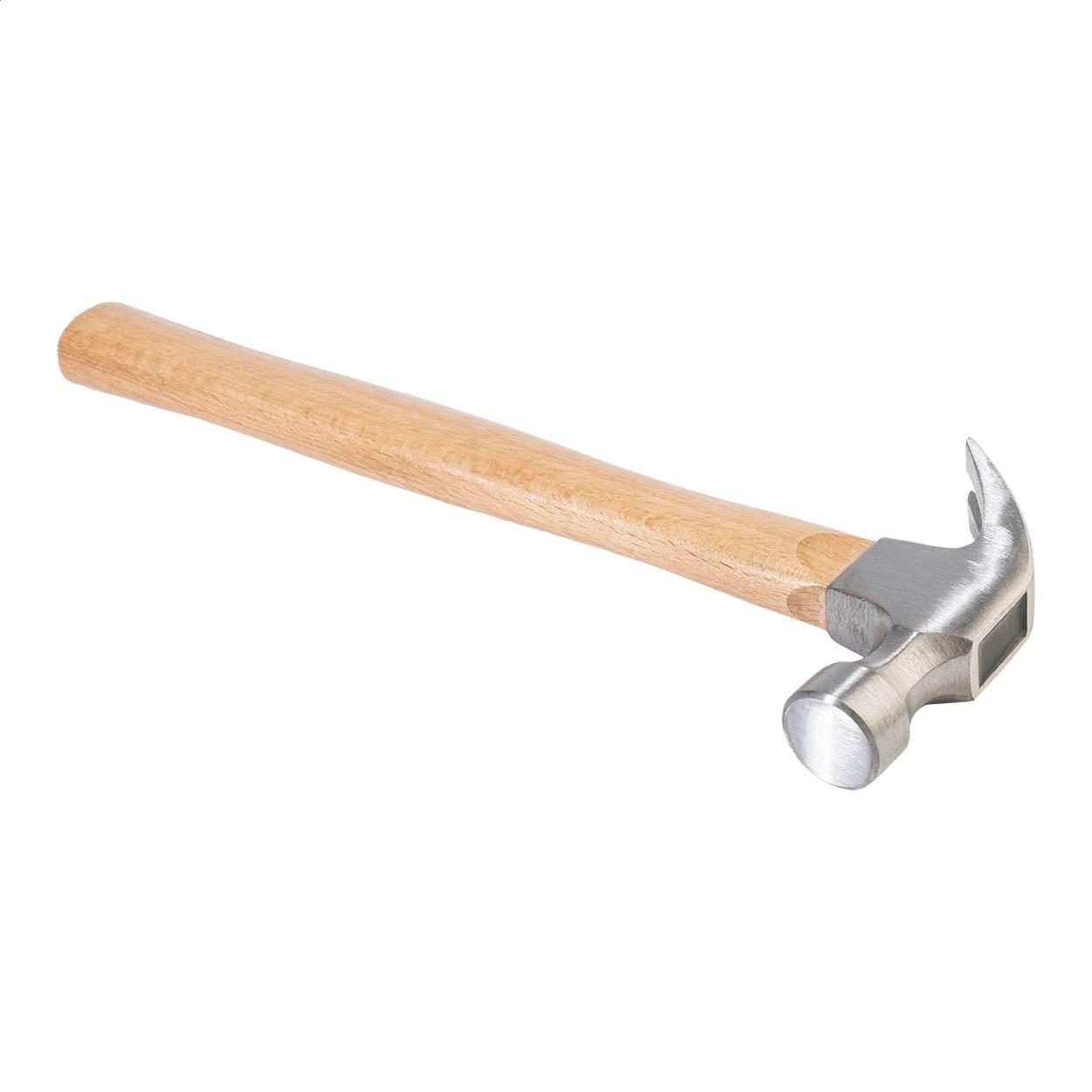 Ciocan cu coadă din lemn Strike natural Argintiu