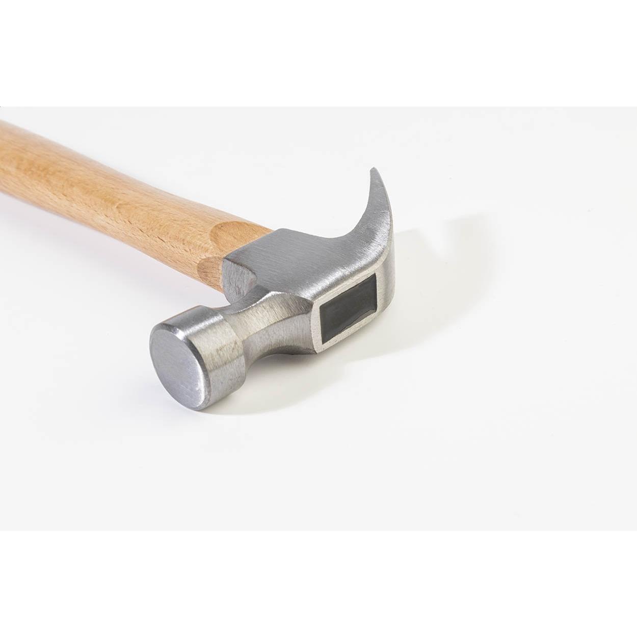 Ciocan cu coadă din lemn Strike natural Argintiu