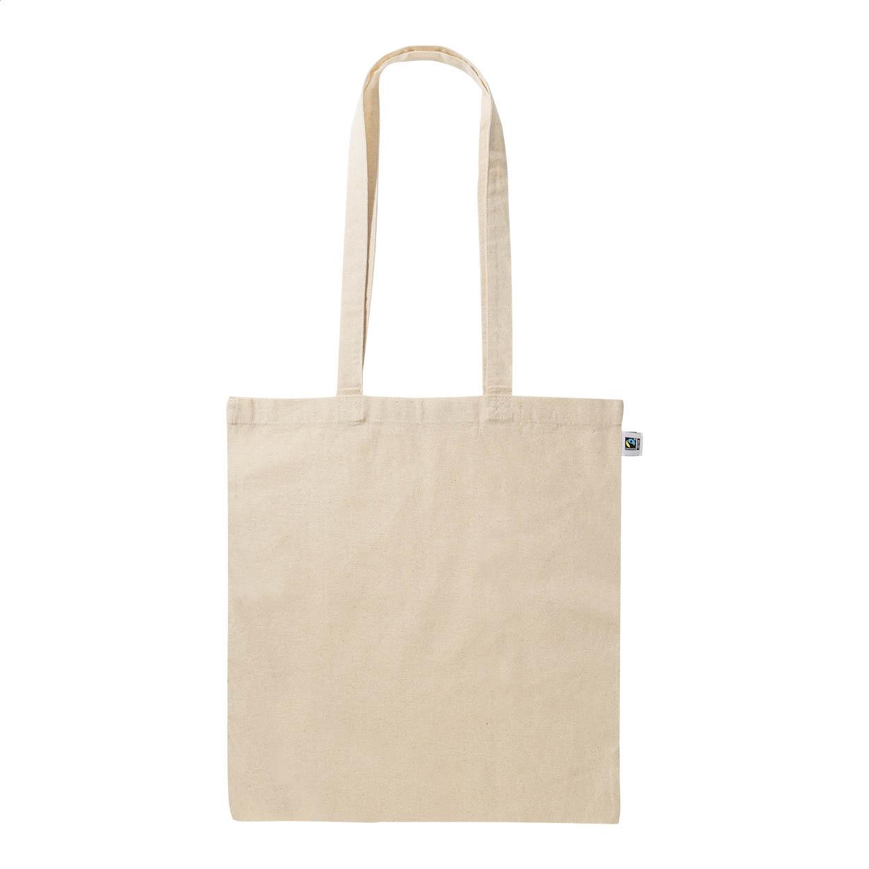 Sacoșă de cumpărături Fairtrade Fershop natural
