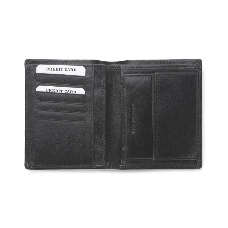 Portofelul LEON negru