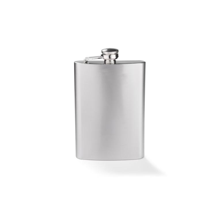 Sticlă de buzunar NEVIS 240 ml argintiu