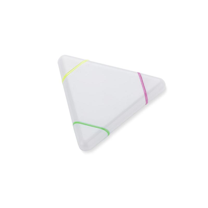 Evidențiator TRIANGUL Alb