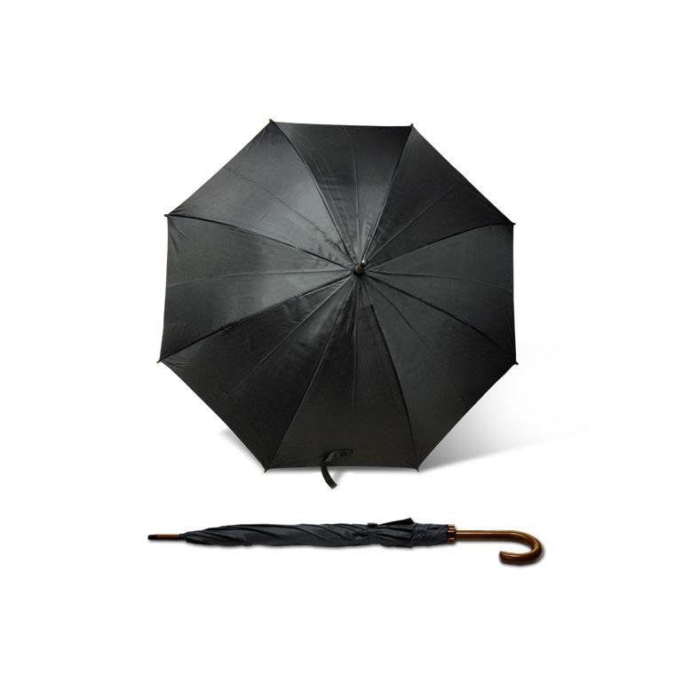 Umbrelă STICK negru