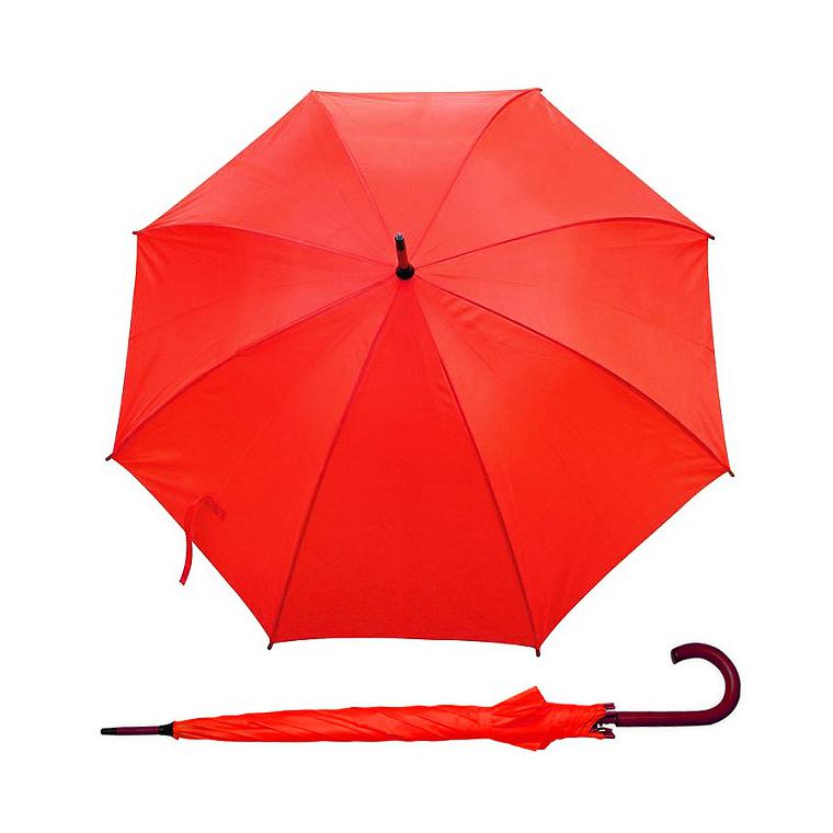 Umbrelă STICK rosu