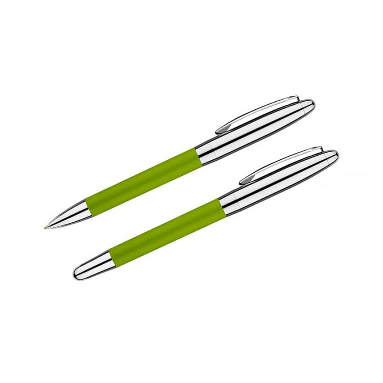 Set de scris ELEGANCE verde deschis