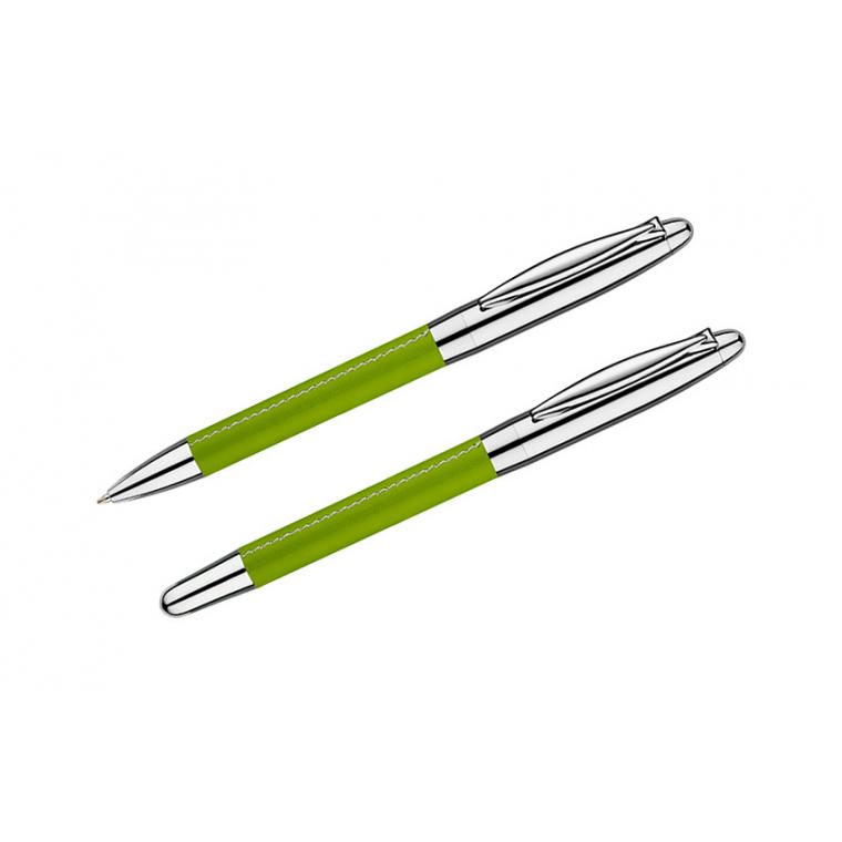 Set de scris ELEGANCE verde deschis