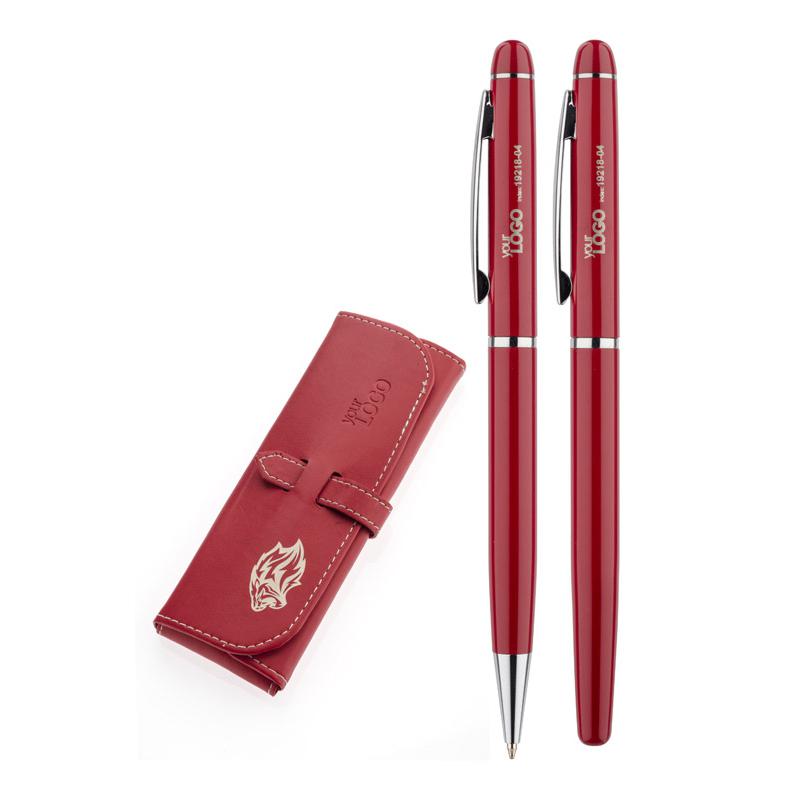 Set de scris MONTANA rosu