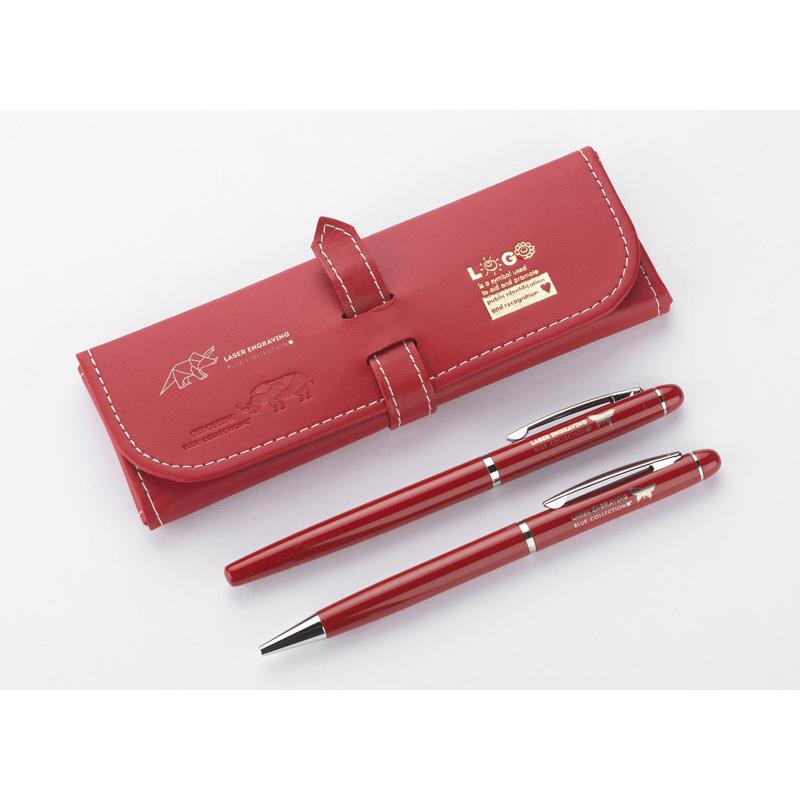 Set de scris MONTANA rosu