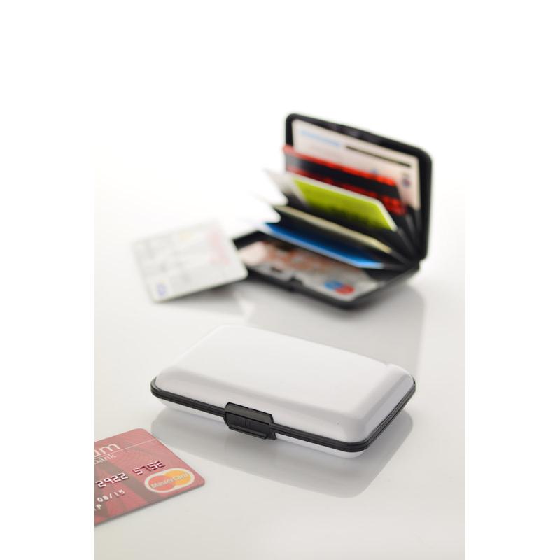Suport pentru carduri de credit SECURE alb