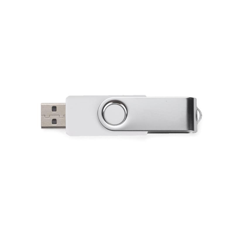 Stick USB TWISTER 8 GB alb