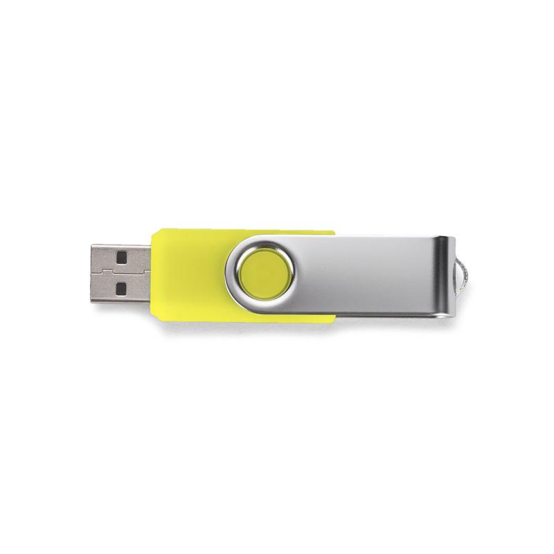 Stick USB TWISTER 8 GB galben