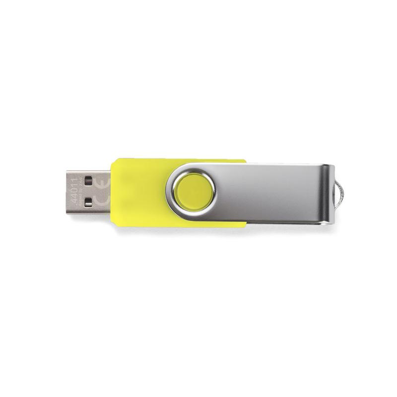 Stick USB TWISTER 8 GB galben