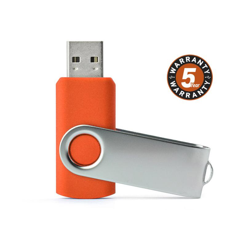 Stick USB TWISTER 16 GB portocaliu